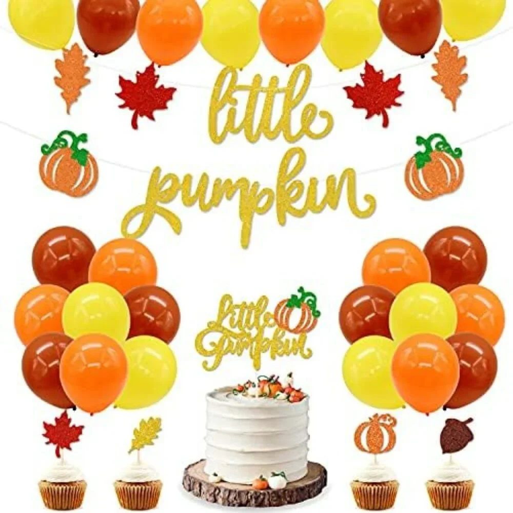 Little Pumpkin Party Decoration Set